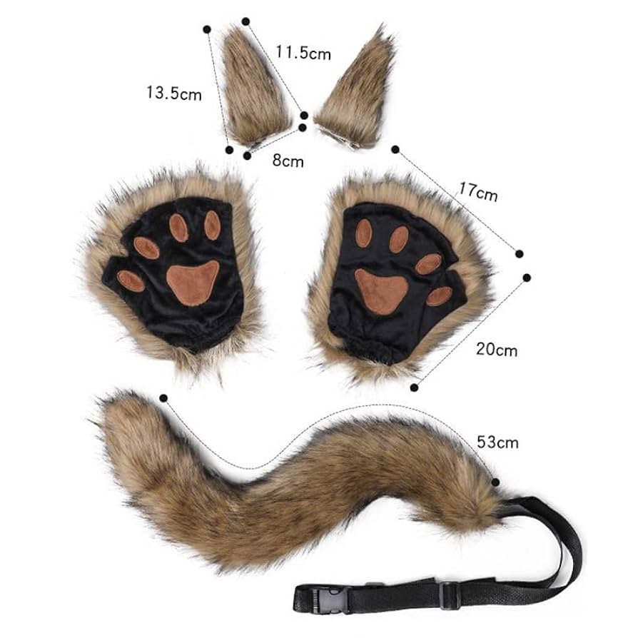 コスプレ 小道具 ぬいぐるみ リアル オオカミ トリコ 61oaOerOoWL._SY350_QL65_.jpg